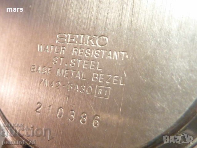 SEIKO 7N42-6A30 R1, снимка 5 - Мъжки - 32268899