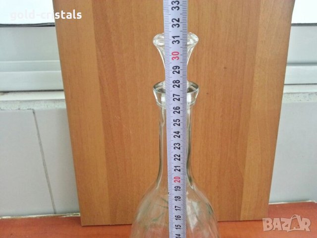 Стъклена гарафа, снимка 6 - Аксесоари за кухня - 27021327