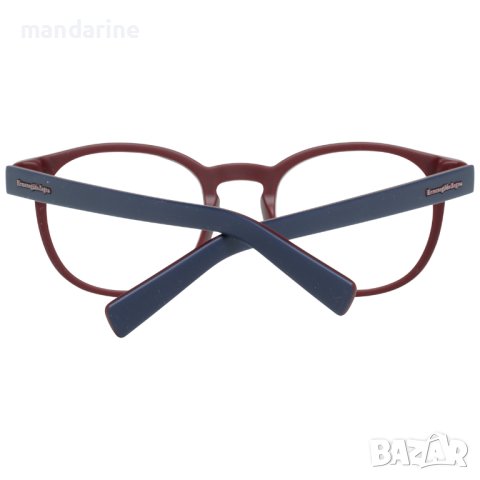 ERMENEGILDO ZEGNA 🍊 Мъжки рамки за очила ROUND "BLUE & BORDO" нови с кутия, снимка 4 - Слънчеви и диоптрични очила - 43116342