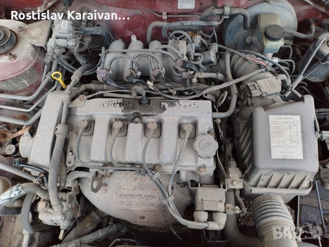 Пълен комплект двигател 1.8 (FP) за Mazda 626 GF – Основен ремонт в Стар Моторс, снимка 2 - Части - 53404667