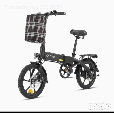Колело електрическо сгъваемо, снимка 5 - Велосипеди - 50010299