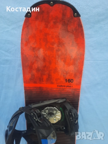 сноуборд  Elan Explore Plus R +автомати 160см. , снимка 6 - Зимни спортове - 52942015