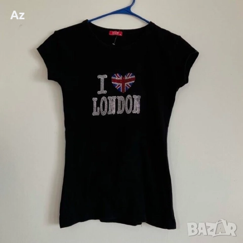 Тениска Лондон размер S, снимка 2 - Тениски - 51688322