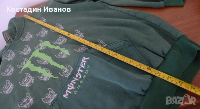Monster Energy мъжки суичър XL Монстър Енерджи, снимка 8 - Суичъри - 53134839