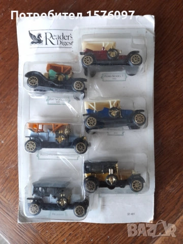 6 бр. Reader's Digest  метални колички.