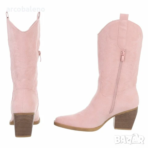 Дамски уестърн и байкърски ботуши, 5цвята , снимка 9 - Дамски ботуши - 50943666