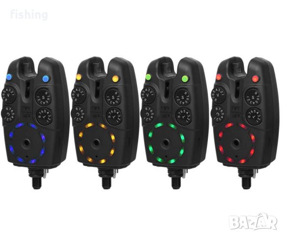 НОВО 2022 Сигнализатори Carp Pro RAM XD 3+1 или 4+1, снимка 2 - Екипировка - 37442102