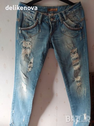 Уникат! Rossodisera. Original. Made in Italy Size 29, снимка 5 - Дънки - 40831587