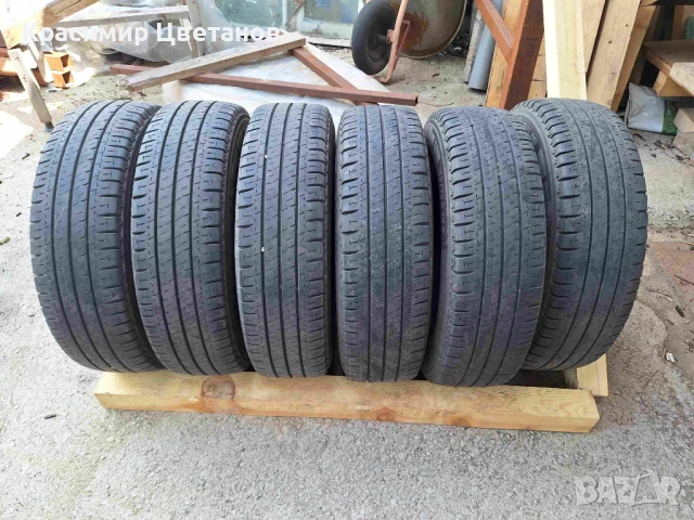 6бр. запазени летни гуми Michelin Agilis 195/75 R16С