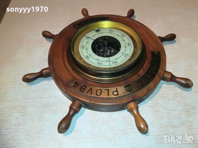 piran huger-made in germany-немски рул 25х5см, снимка 4 - Антикварни и старинни предмети - 28882800