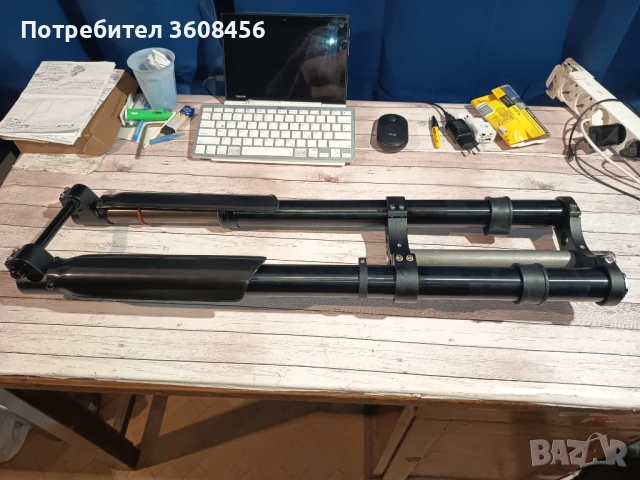 дву коронна вилка за GT73, Surron, Talaria, снимка 2 - Части за велосипеди - 51069390