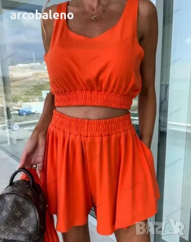 Дамски ежедневен ваканционен комплект от три части INS, 6цвята , снимка 14 - Комплекти - 49863393