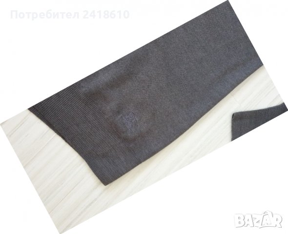 Burberry Extrafine Merino Wool Made in Italy Mens Size 2XL ОРИГИНАЛ!, снимка 3 - Пуловери - 38137534