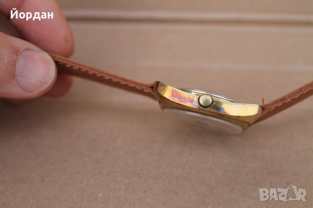 Швейцарски мъжки часовник ''Le Gran Superautomatic'' /17 камъка механизъм ета 1906/, снимка 6 - Мъжки - 53444732