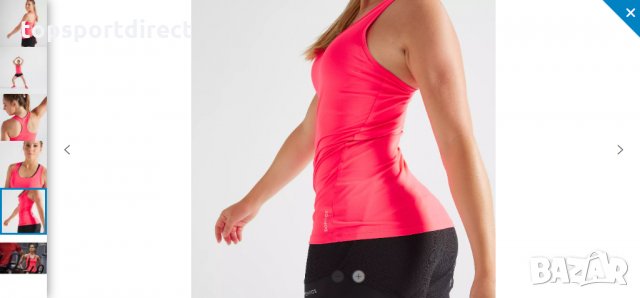 ДАМСКИ ПОТНИК-DOMYOS ЗА ФИТНЕС MY TOP внос Франция. , снимка 4 - Потници - 33324502