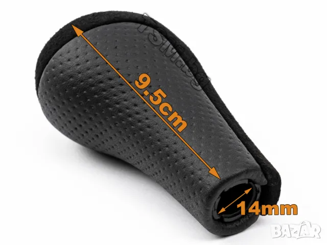 АЛКАНТАРА КОЖЕНА ТОПКА за СКОРОСТЕН ЛОСТ за BMW E36 E39 E46 E60 E63 E65 E81 E90 X1 X3 X5 Z3 Z4 БМВ, снимка 9 - Аксесоари и консумативи - 47591493