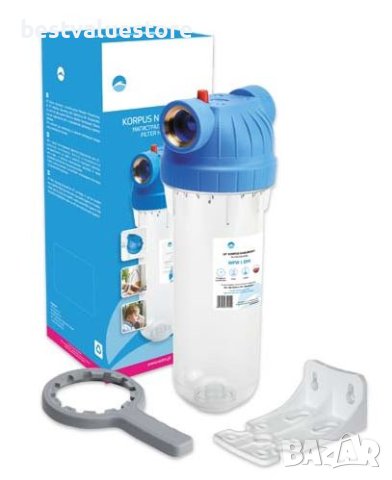 Комплект Филтърна Кутия 10″ GGWFW1″ С Ключ И Стойка