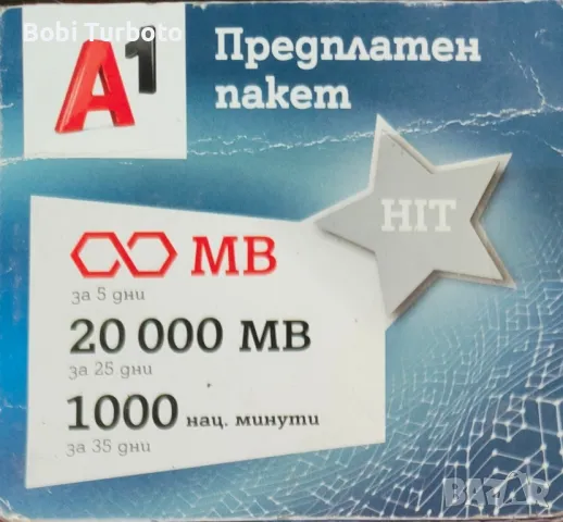 Хубав номер А1!, снимка 2 - Карти памет - 47604219