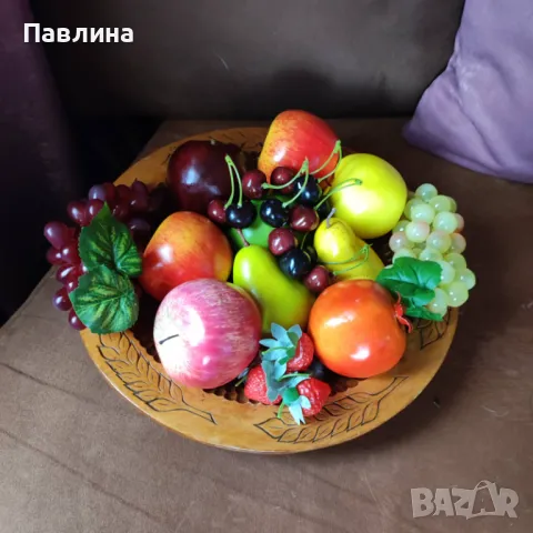 Изкуствени плодове и зеленчуци, снимка 5 - Декорация за дома - 48048060