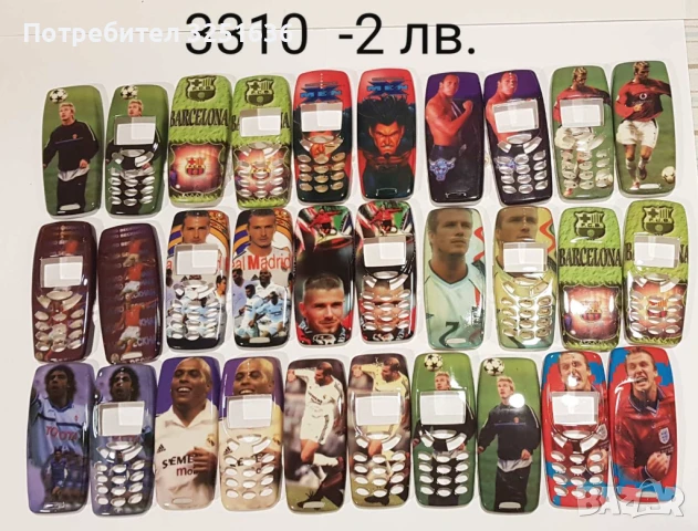 Панели NOKIA 3310,3410,8210,5110,6110,6210,6150
