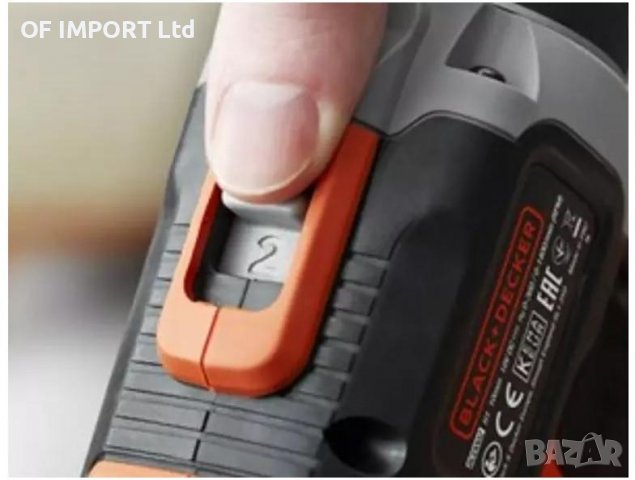 НОВО Ударен Винтоверт Black and Decker 18V Li-Ion, снимка 5 - Винтоверти - 37869357