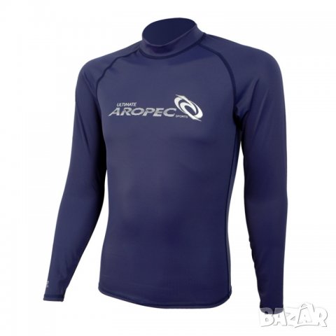 Блуза ликра с ултравиолетова защита Aropec Marvel Navy SS-51M-NV, снимка 1