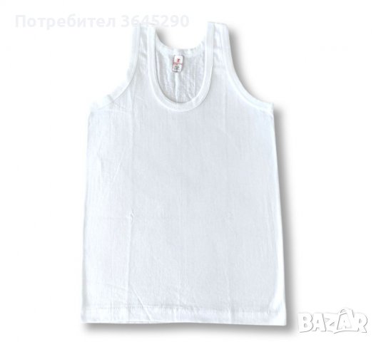 (6 броя) %100 Памук Детски Потник БОРТИ , снимка 2 - Детски тениски и потници - 39719850