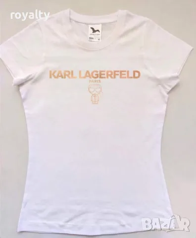 Karl Lagerfeld дамски тениски Различни дизайни , снимка 2 - Тениски - 49630081