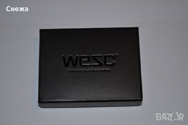 WESC Joakim малък вертикален портфейл /сив и тъмносин/, снимка 7 - Портфейли, портмонета - 32586890