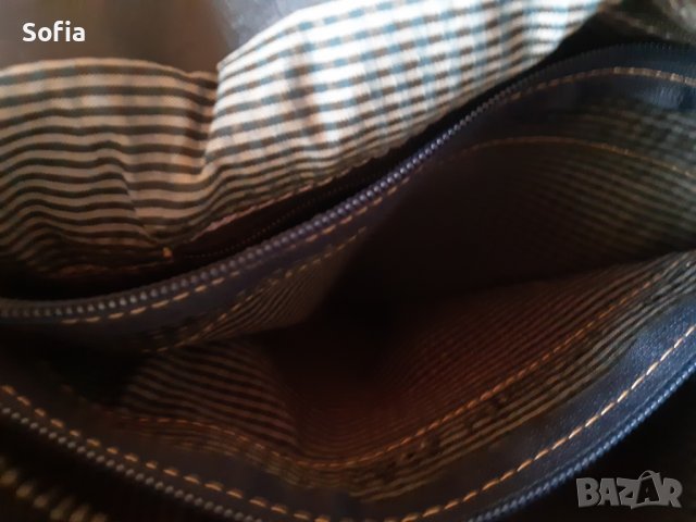 Тъмно синя мека чанта/Чанта НОВА DОСА голяма твърда , снимка 4 - Чанти - 29809701