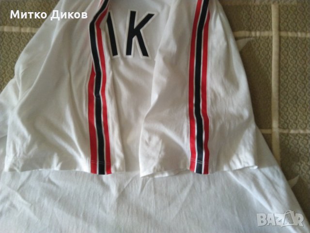 Nike Найк памучна маркова оригинална  тениска с лого отпред размер ХХЛ, снимка 5 - Спортна екипировка - 34657018