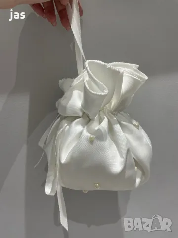 Булченска чанта с перли, снимка 2 - Чанти - 49006612