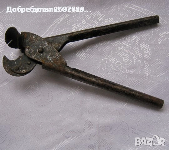 Плоскорез, инструмент за борба с трева, вид мотика, ножица са ашладисване, стари инструменти, снимка 16 - Други инструменти - 38660268