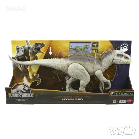 Джурасик свят Rex със светлини, звуци и движение - Mattel S_1230384, снимка 2 - Други - 48045213