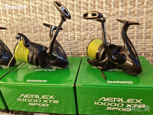 Продавам 3бр макари Shimano Aerlex 10000 spod, снимка 5 - Макари - 52441014