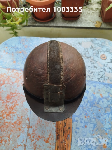 Стара миньорска каска , снимка 6 - Антикварни и старинни предмети - 52374524