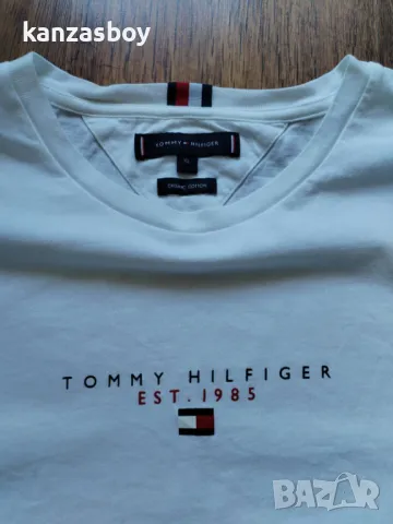 Tommy Hilfiger - страхотна мъжка тениска XL, снимка 3 - Тениски - 50086638