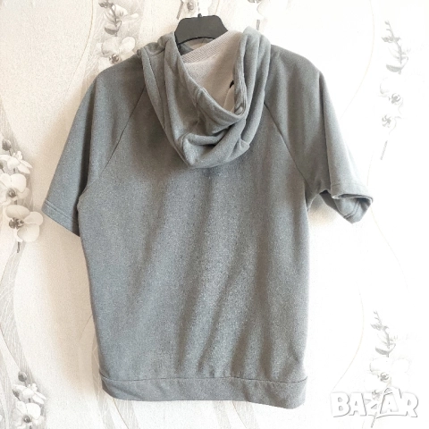 тениска тип суитшърт Nike DRY HOODIE SS HYPER Flex размер S-M, снимка 8 - Спортни дрехи, екипи - 36806573
