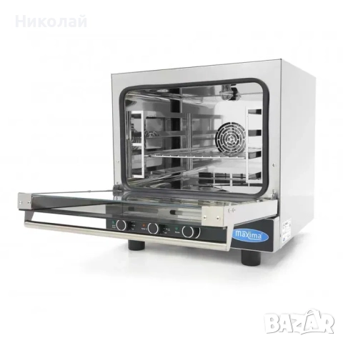 ЧИСТО НОВ Maxima 4x GN 2/3 с ПАРА – ГАРАНЦИЯ 12 МЕСЕЦА! 2300 лв. вместо 3000!, снимка 2 - Обзавеждане на кухня - 51892739