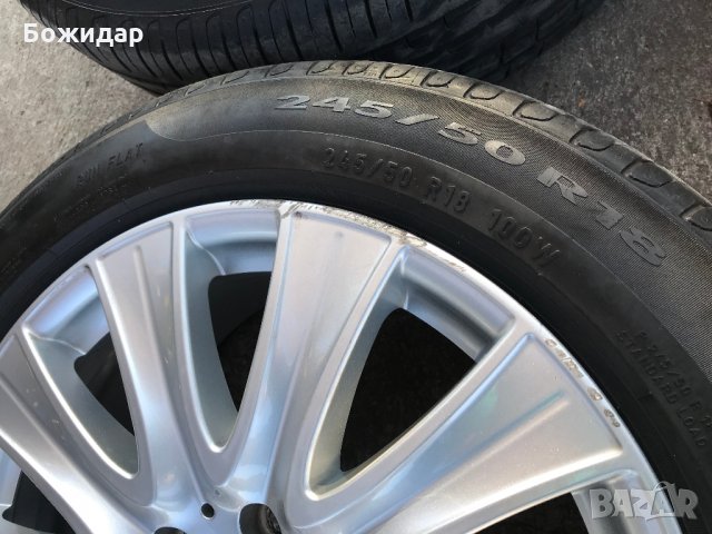 Джанти 5/112/18 MB 222 S 245/50/18 Pirelli, снимка 6 - Гуми и джанти - 26809639