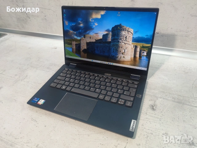 Lenovo ThinkBook 14s Yoga Touch i7-1165G7 / 16GB RAM / 512GB SSD, снимка 2 - Лаптопи за работа - 53569699
