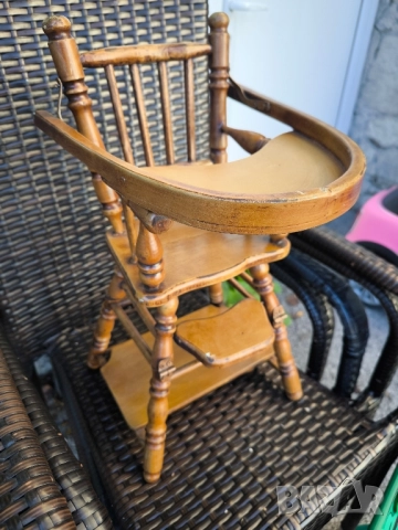 дървено столче, снимка 2 - Декорация за дома - 52232761