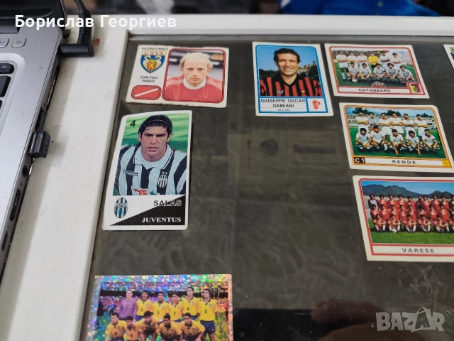 Лот стикери и карти на Панини Panini 1996 / 98/1999/2000, снимка 10 - Колекции - 53497453