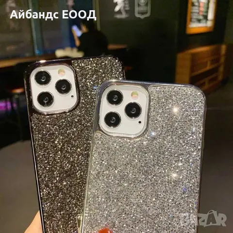 Кристален калъф Swarovski за iPhone 11 | 12 | 13 | 14 | PRO и PRO MAX, снимка 2 - Калъфи, кейсове - 49423374