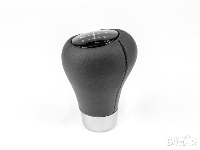 Топка скоростен лост БМВ къса 5 ск кожена с хром 1 3 5 X, снимка 2 - Аксесоари и консумативи - 43170267
