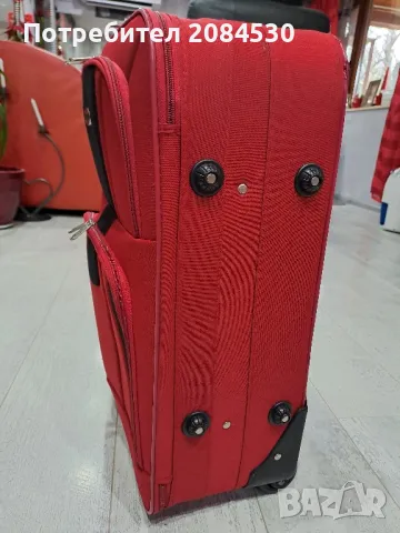 Куфар с колелца и телескопична дръжка , снимка 5 - Куфари - 49126991