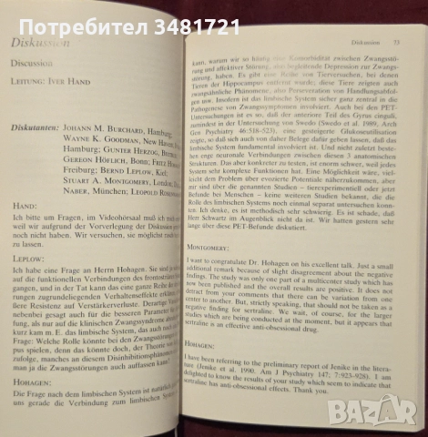 Obsessive-Compulsive Disorders / Zwangsstörungen, снимка 6 - Специализирана литература - 52897967