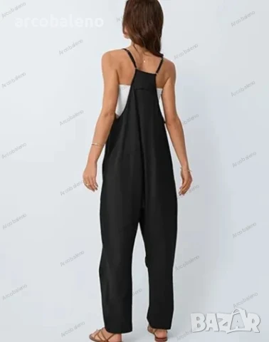 Дамски ежедневен гащеризон с тиранти, 4цвята , снимка 5 - Гащеризони - 51252832