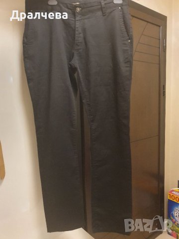Черен мъжки панталон Теодор,номер 52