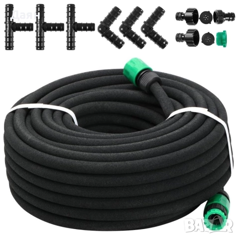 Градински маркуч за капково напояване 30м Yaheetech